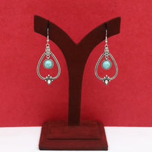 Silver Oxidized Earring 17771-33