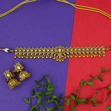 Choker Antique Necklace Set 5861-28