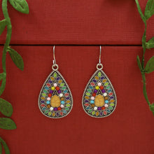 Silver Oxidized Earring 17747-33