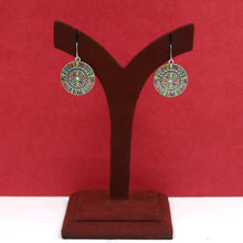 Silver Oxidized Earring 17746-33