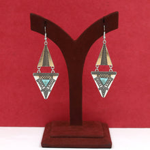 Silver Oxidized Earring 17772-33