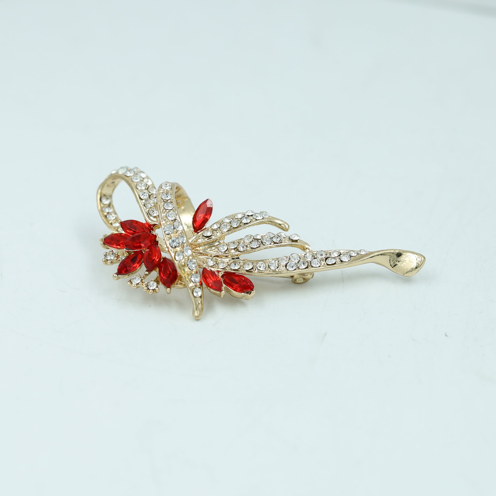 Red Saree Pin/Brooch