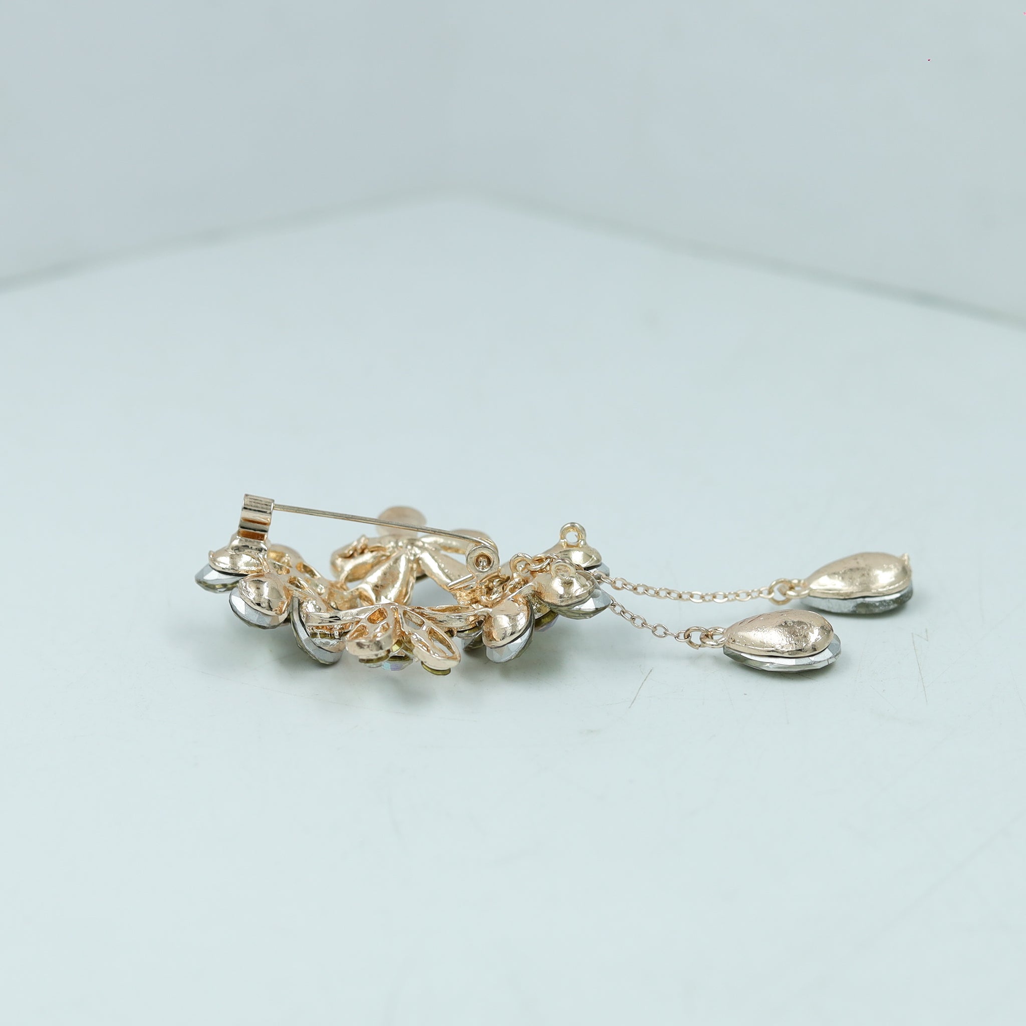 Rose Gold Saree Pin/Brooch