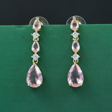 Danglers Zircon/AD Earring 10445-28