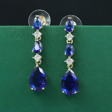 Danglers Zircon/AD Earring 10445-28