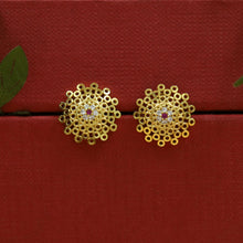 Tops/Studs Gold Plated Earring 13106-33