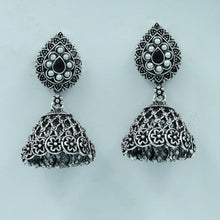 Jhumki Oxidized Earring 11599-81