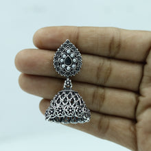 Jhumki Oxidized Earring 11599-81