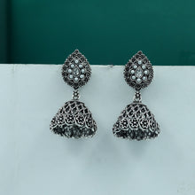 Jhumki Oxidized Earring 11599-81
