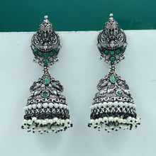 Jhumki Oxidized Earring 11604-81