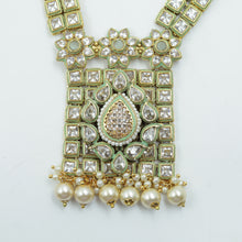 Polki Long Necklace Set 17472-4645 - Dazzles Jewellery