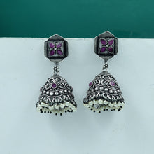 Jhumki Oxidized Earring 11600-81