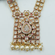 Polki Long Necklace Set 17472-4645 - Dazzles Jewellery