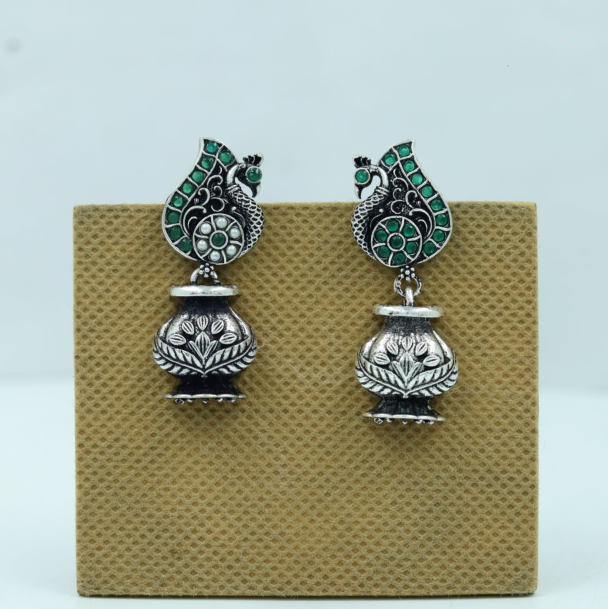 Light Earring Oxidized Earring 11597-81