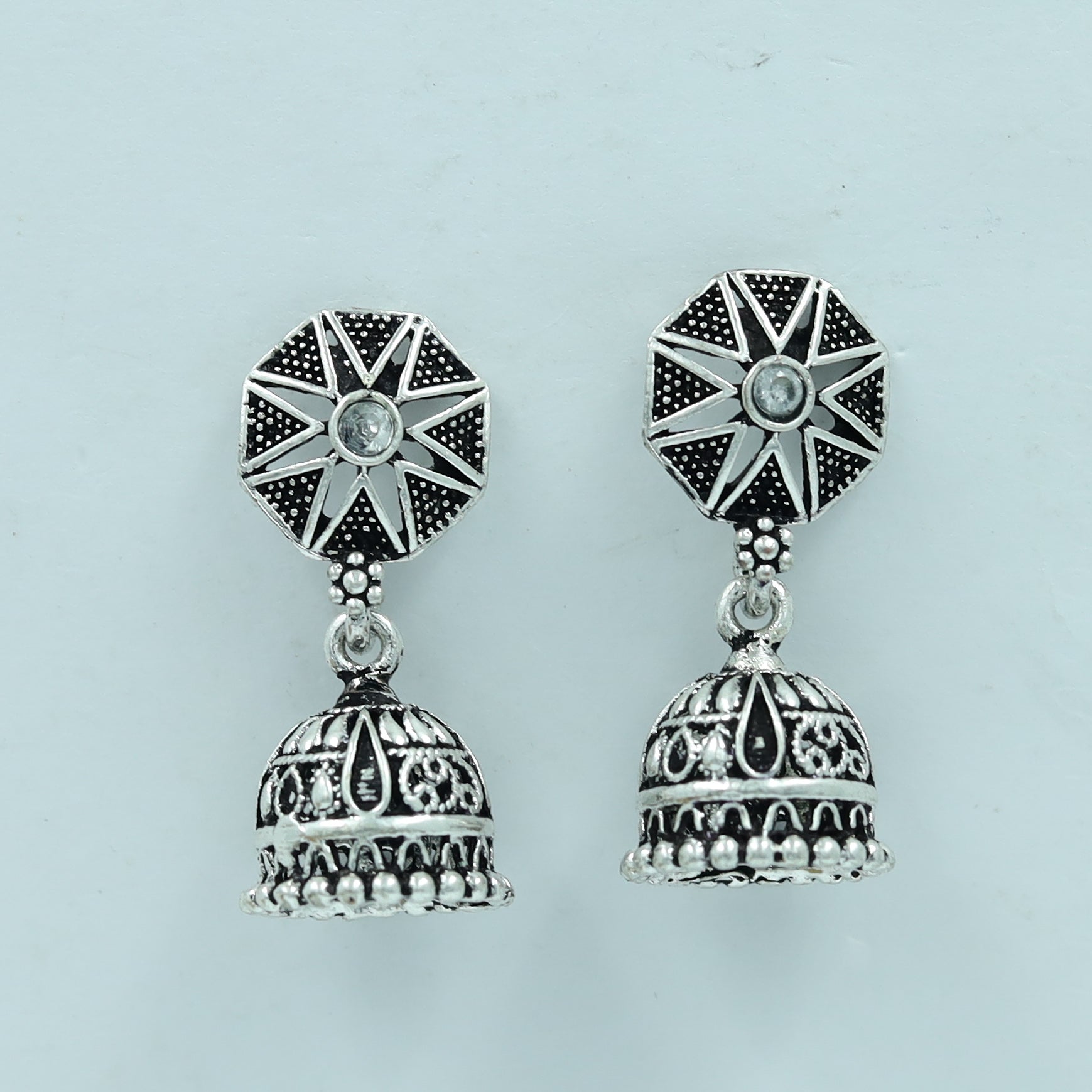 Jhumki Oxidized Earring 11586-81