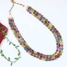 3 Line Pearl Necklace Set 19987-80