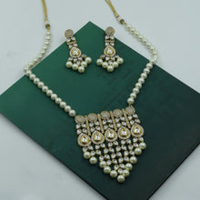 Polki  Long Necklace Set 20137-7321 - Dazzles Jewellery