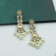 Polki  Long Necklace Set 20137-7321 - Dazzles Jewellery