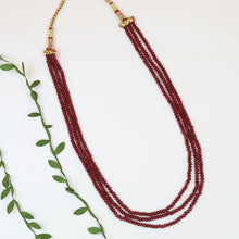3 Line Pearl Necklace Set 16465-80