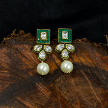 High Quality Light Weight Polki Pendant Set  7169-0295 - Dazzles Jewellery