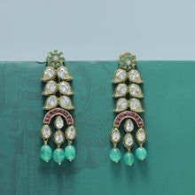 Long Polki Earring 13342-0333
