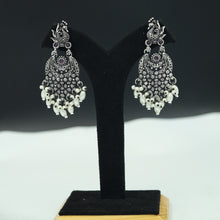 Chandbali Oxidized Earring 11601-81