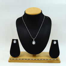 Light Zircon/AD Pendant Set 14861-08