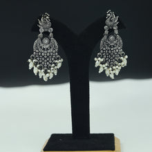 Chandbali Oxidized Earring 11601-81