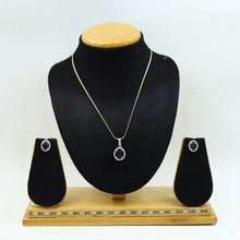 Light Zircon/AD Pendant Set 14861-08