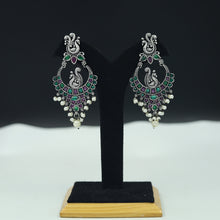 Chandbali Oxidized Earring 11602-81