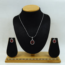 Light Zircon/AD Pendant Set 14863-08