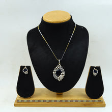 Light Zircon/AD Pendant Set 14868-08