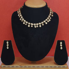 Kundan Necklace Set Round Neck 8441-73