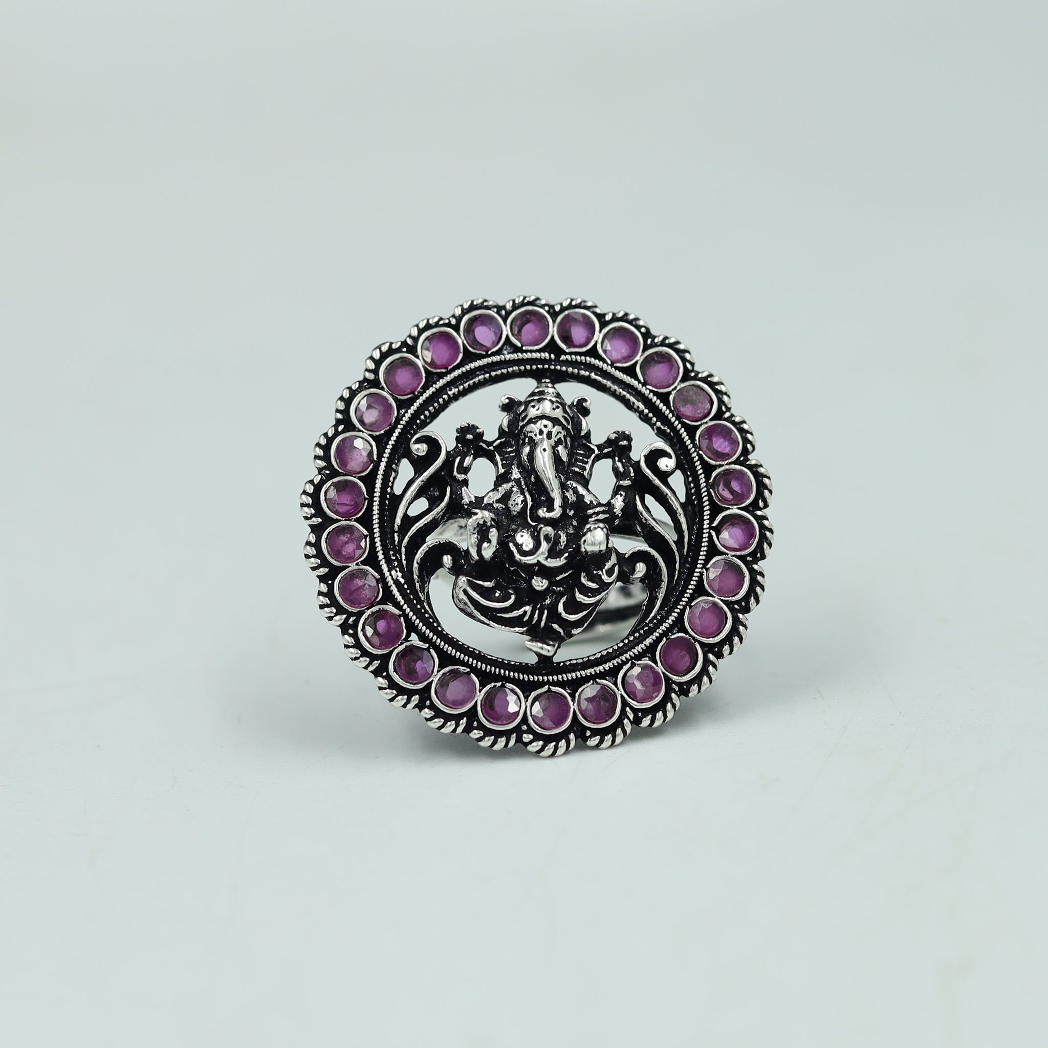 Silver Oxidized Ring 11596-81
