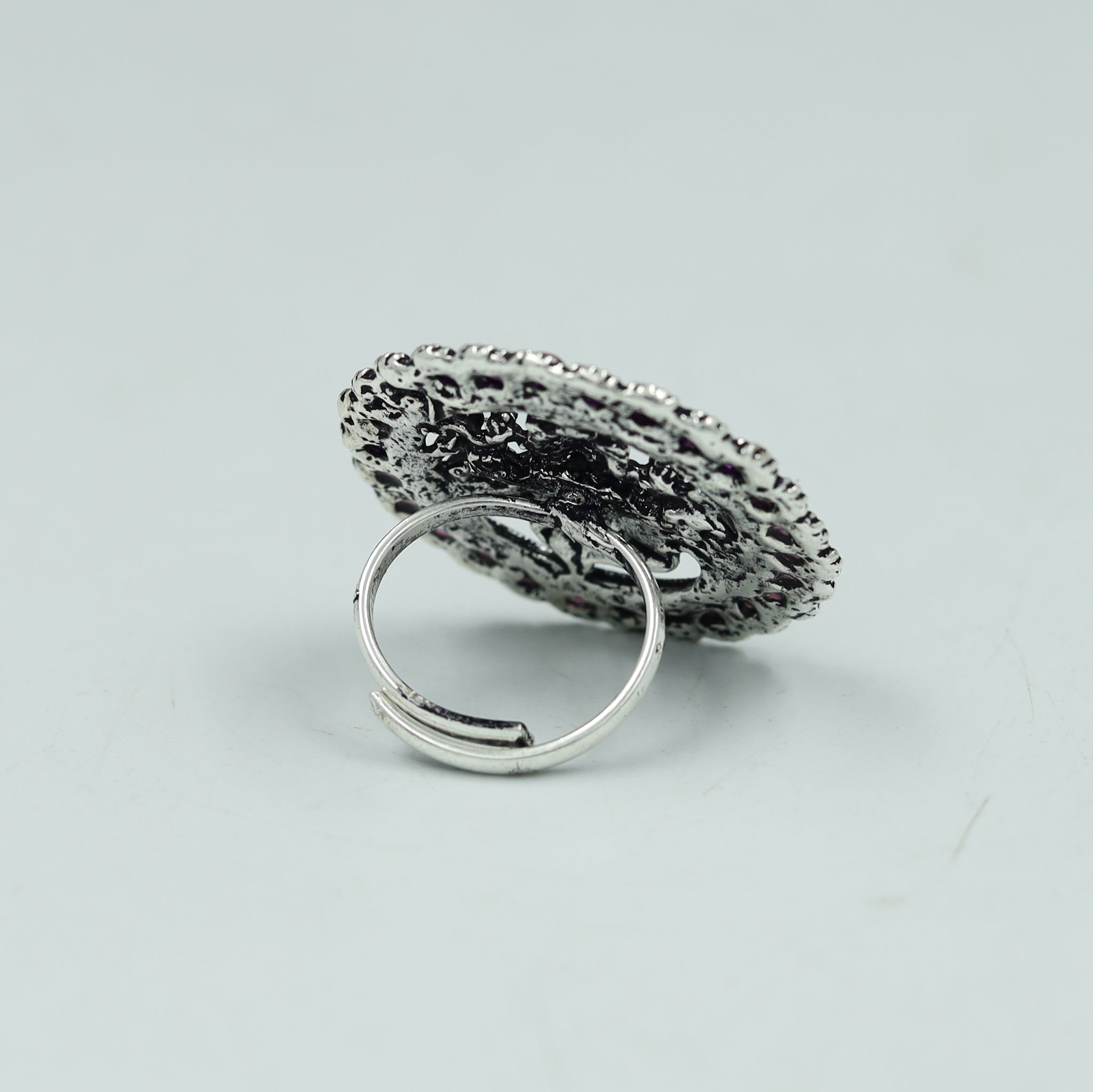 Silver Oxidized Ring 11596-81