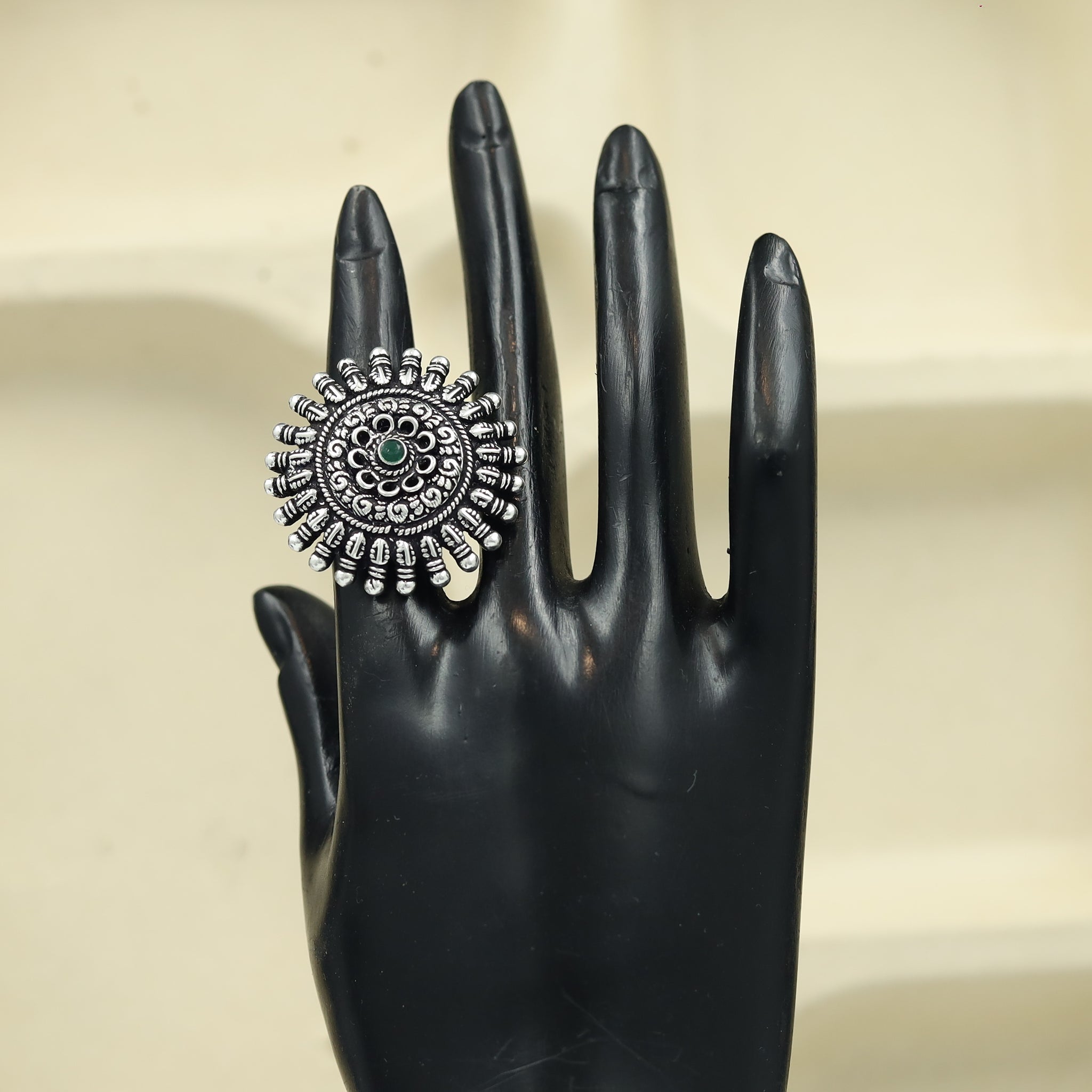 Silver Oxidized Ring 11585-81