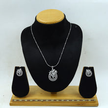 Light Zircon/AD Pendant Set 14867-08