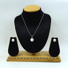 Light Zircon/AD Pendant Set 14860-08