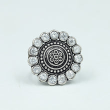 Silver Oxidized Ring 11593-81
