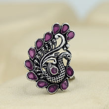 Silver Oxidized Ring 11591-81