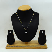 Light Zircon/AD Pendant Set 14859-08