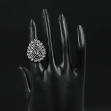 Silver Oxidized Ring 11587-81