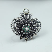 Silver Oxidized Ring 11589-81