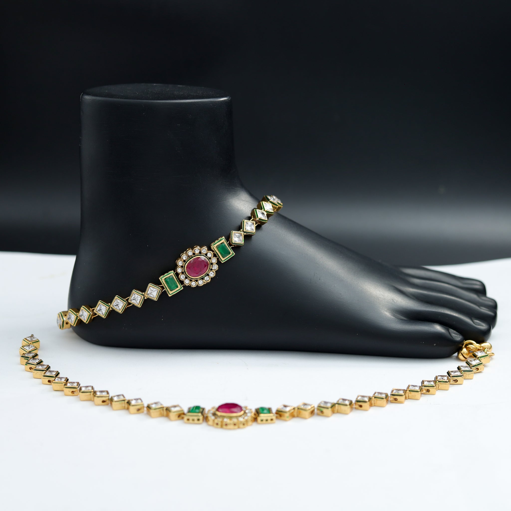 Polki Payal/Anklets 16797-3945