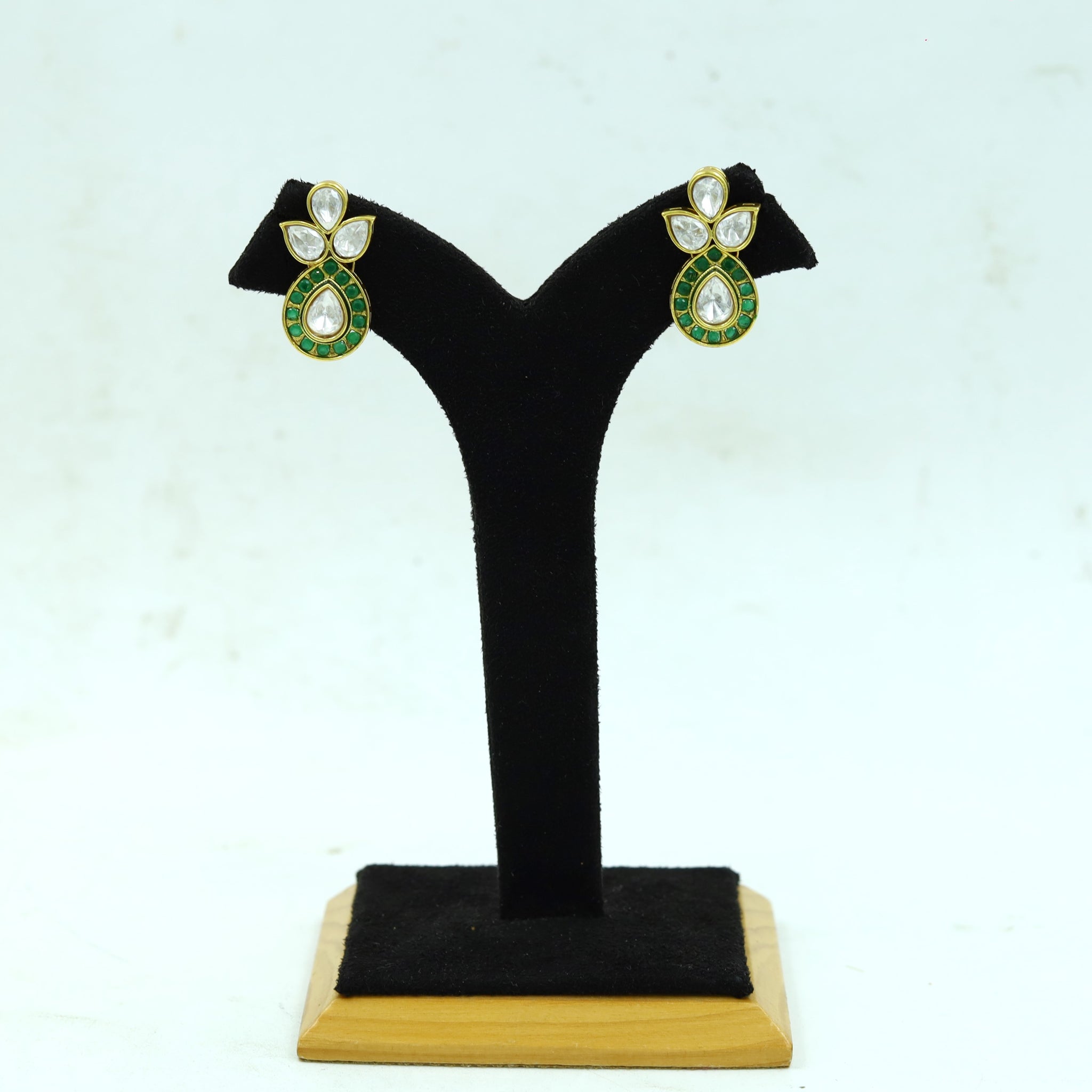 Light Polki Earring 14949-21