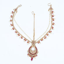 Gold Plated Stone Mathapatti 12826-9388
