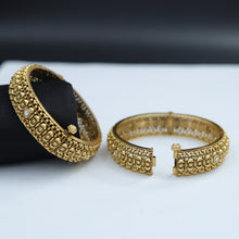 Antique Gold Finish Bangles/Kada 6331-28