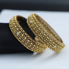 Antique Gold Finish Bangles/Kada 6331-28