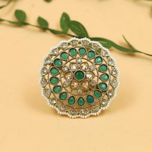 Antique Gold Finish Ring 4006-28