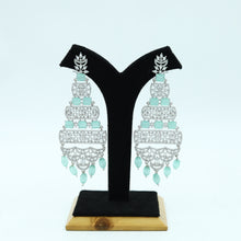 Mint Green Zircon/AD Earring 9791-4888